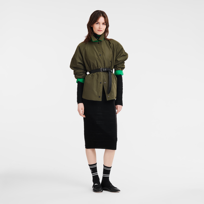 null Padded blouson, Khaki/Green