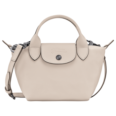 Le Pliage Xtra 手提包 XS , 白紙色 - 皮革