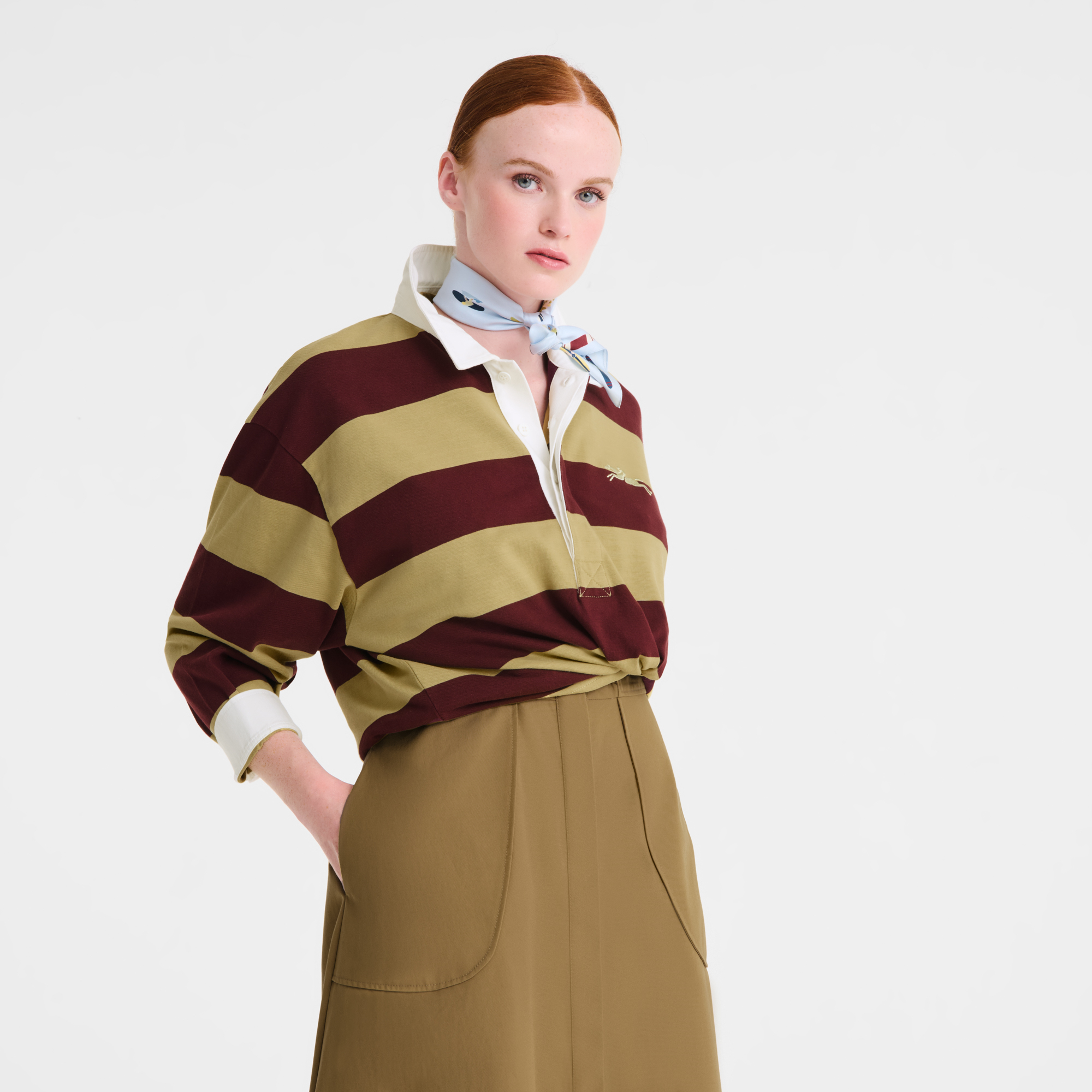 En Attendant la Vague Foulard di seta 50,  Cielo