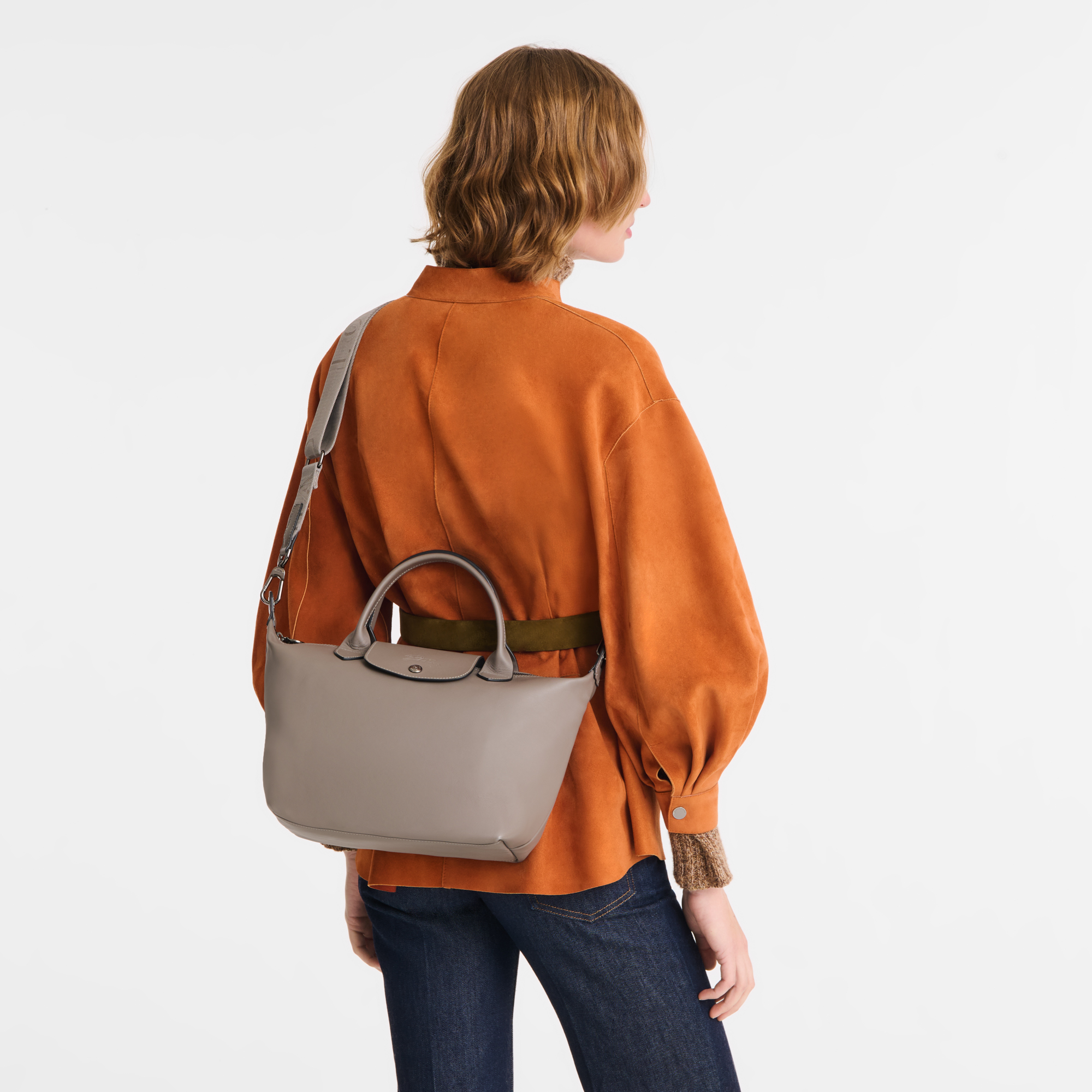 Le Pliage Xtra Borsa con manico S,  Tortora