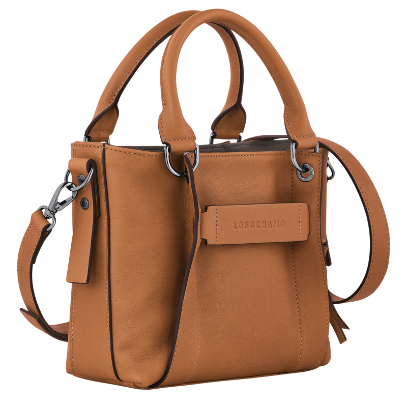 Longchamp 3D S Handbag , Natural - Leather  - View 3 of  6