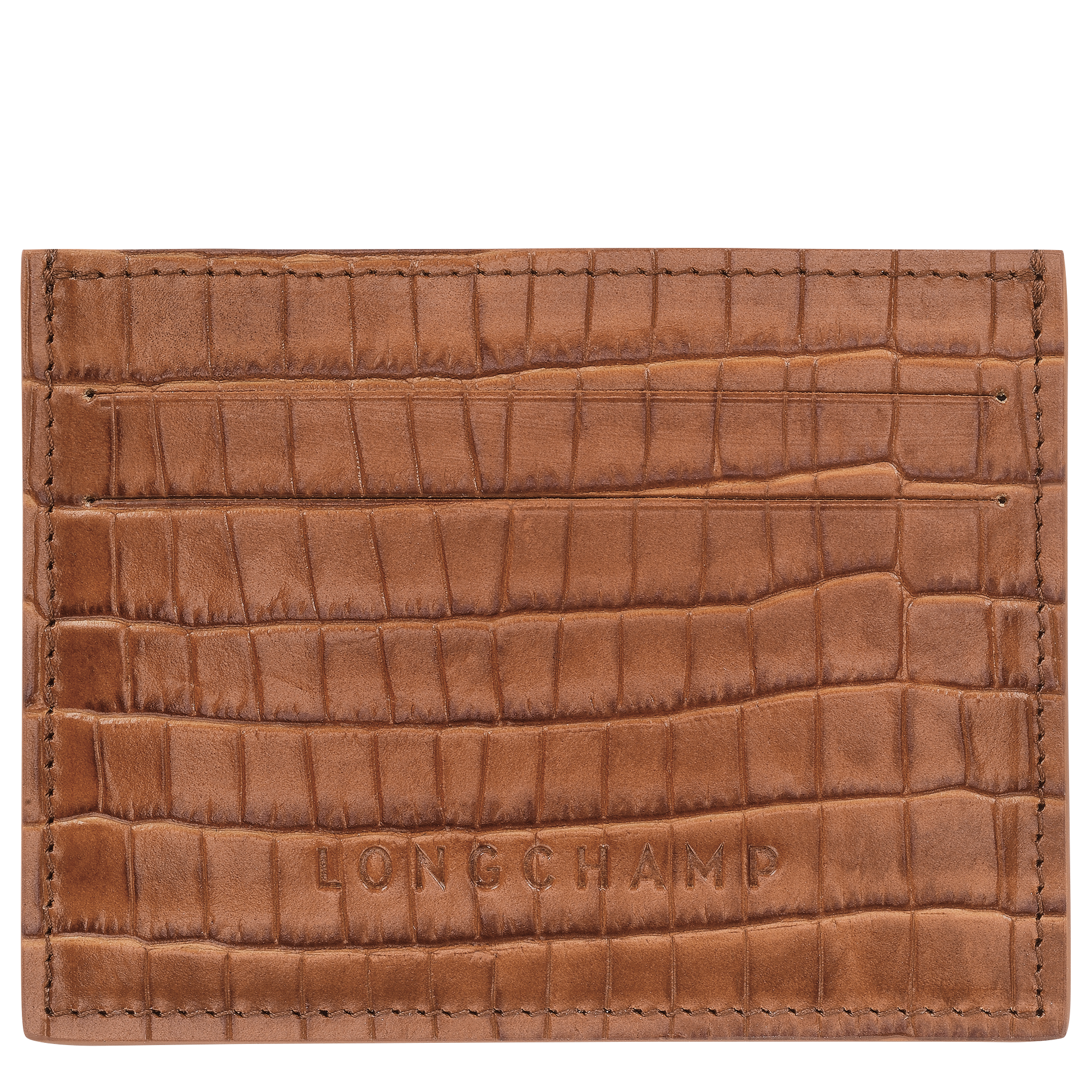 Longchamp Pocket Card holder, Cashew