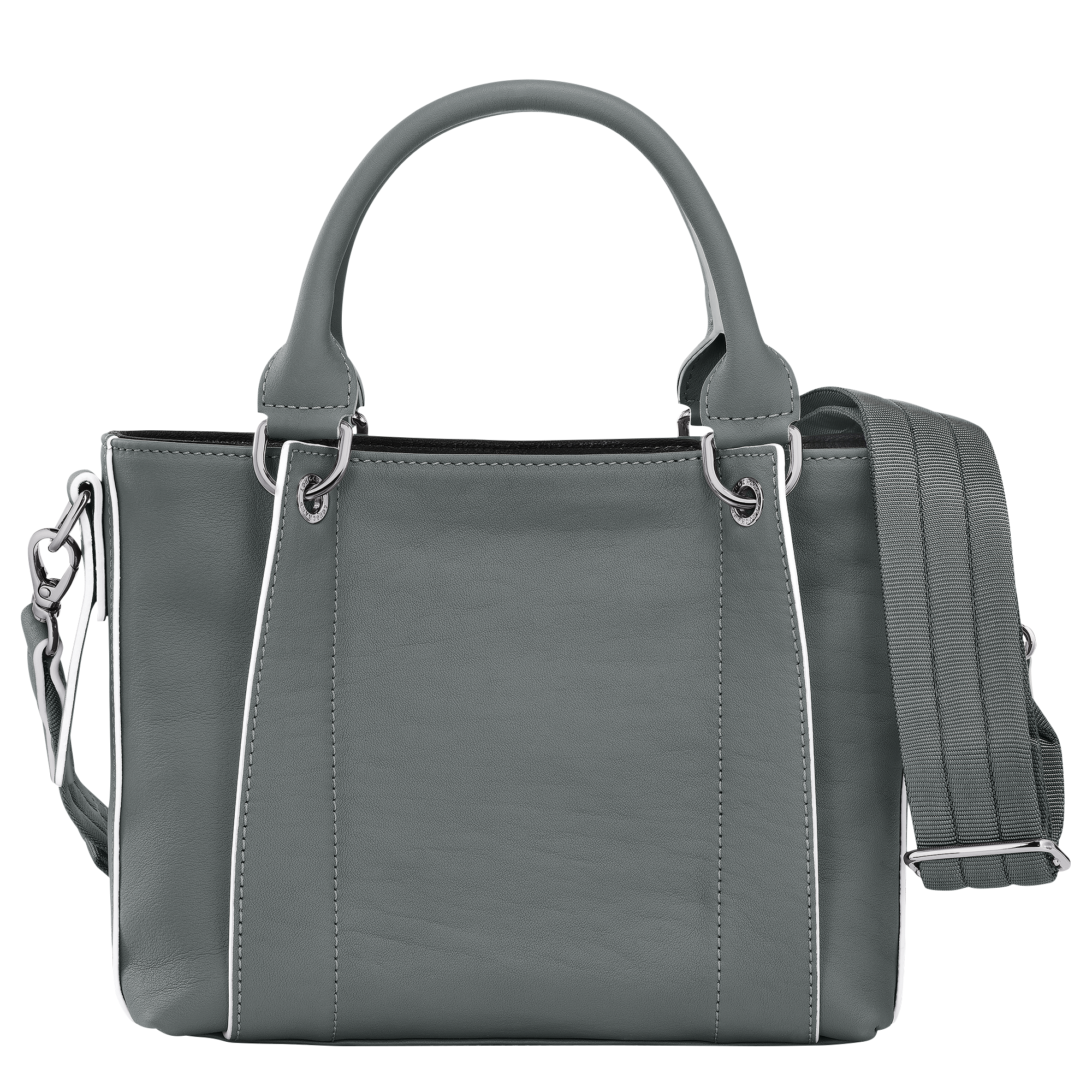 Longchamp 3D Tas met handgreep aan de bovenkant S, Donkergrijs
