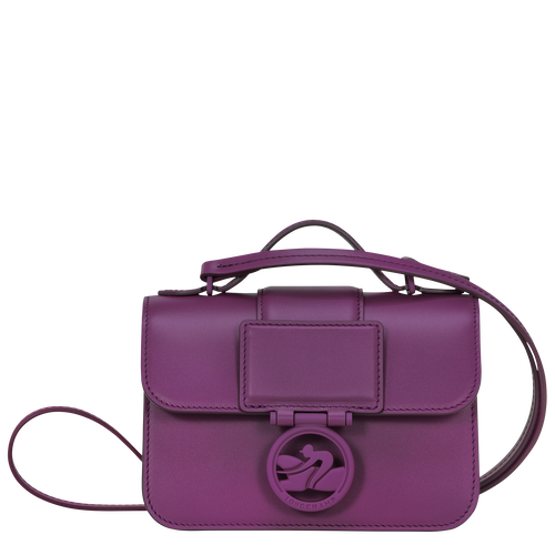Box-Trot 斜揹袋 XS , 紫色 - 皮革 - 查看 1 2