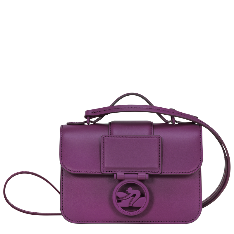 Box-Trot 斜揹袋 XS , 紫色 - 皮革  - 查看 1 2