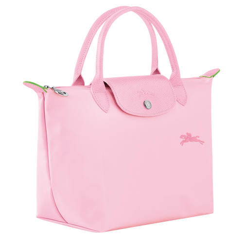Sac à main S Le Pliage Green , Toile recyclée - Rose - Vue 3 de 6