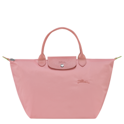 Le Pliage Green Handbag M, Petal Pink