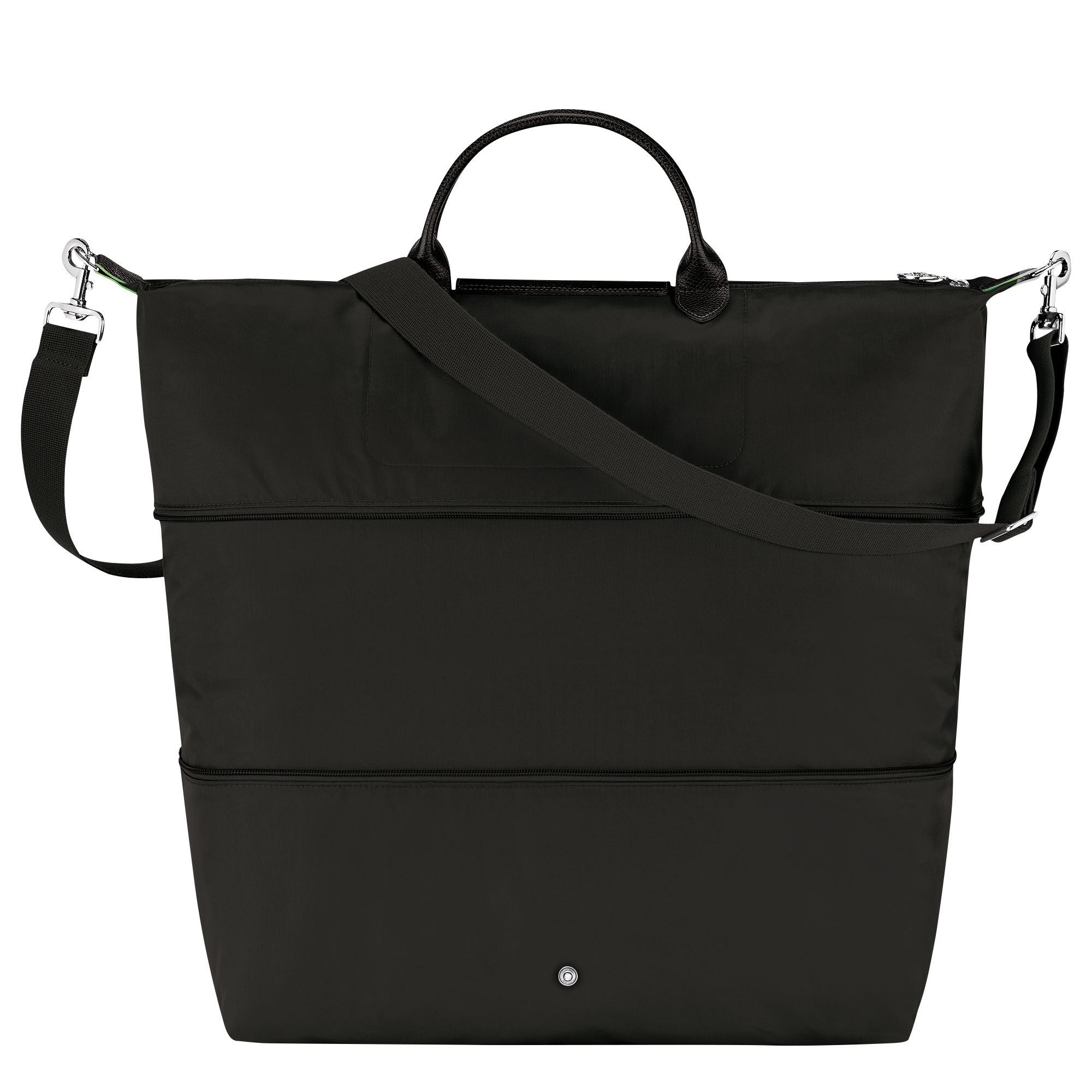 Le Pliage Green Travel bag expandable Black - Recycled canvas (L1911919001)