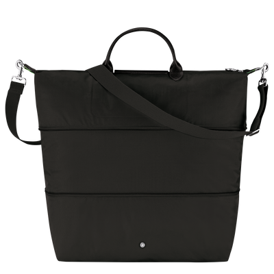 Le Pliage Green Erweiterbare Reisetasche, Schwarz