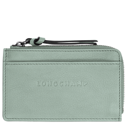 Longchamp 3D Card holder , Vervain - Leather