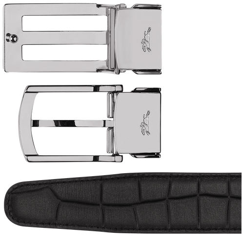 Delta Box Men's belt set , Black - Leather - View 5 of  8