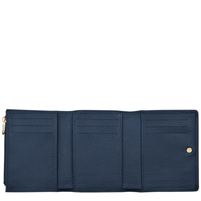 Le Foulonné 系列 小型錢包, 海軍藍色