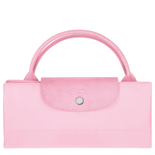 Le Pliage Green M Travel bag , Pink - Recycled canvas - View 5 of 5