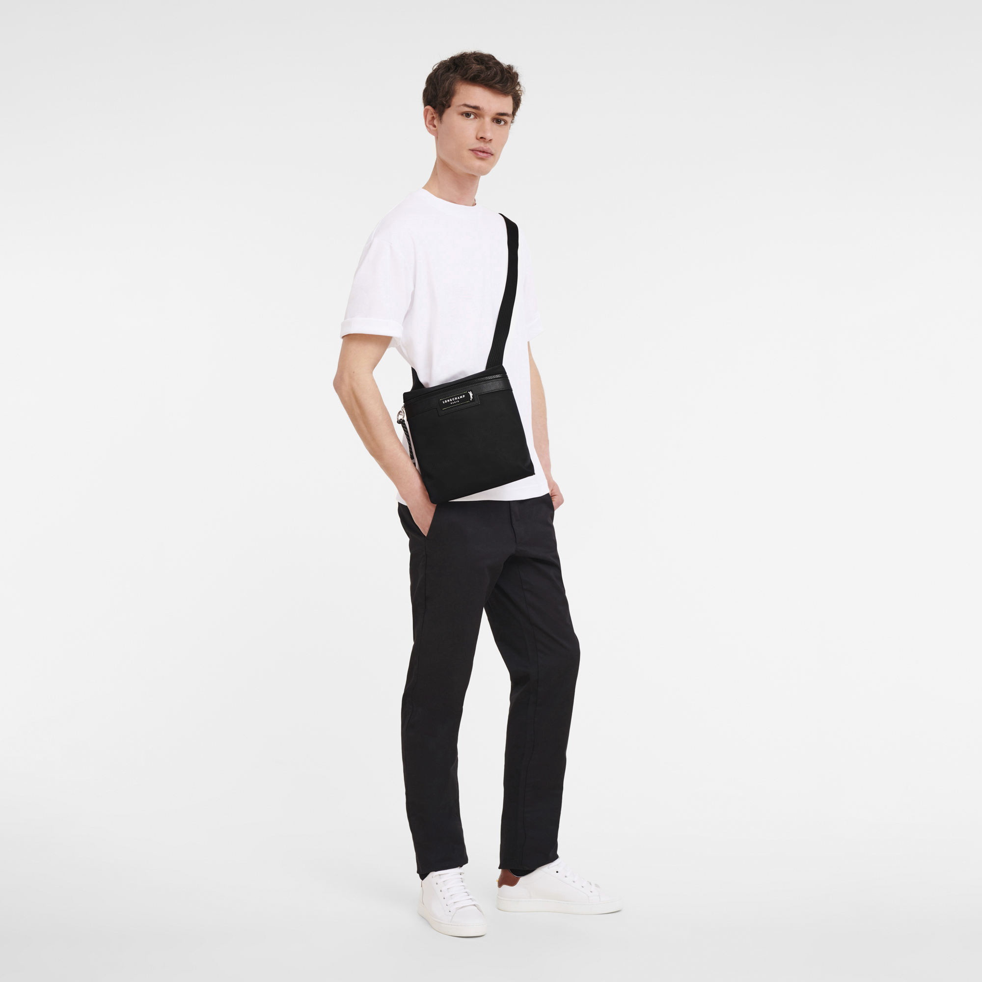 Le Pliage Energy Umhängetasche S, Schwarz
