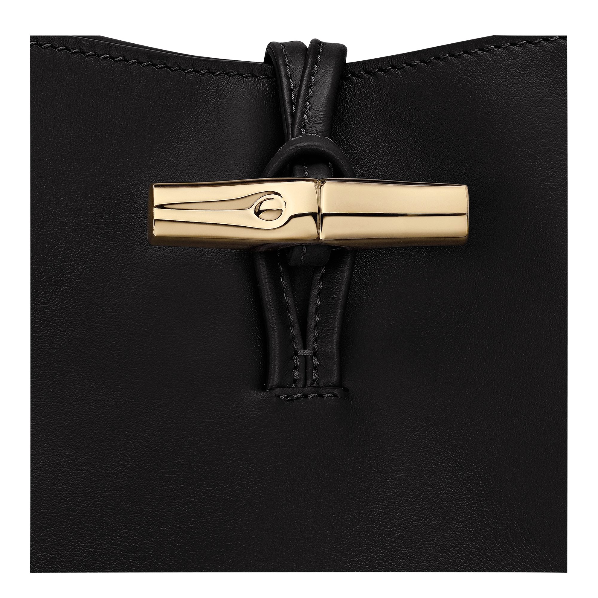 Le Roseau Hobo bag M, Black