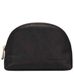 Le Foulonn&eacute; Pouch , Black - Leather
