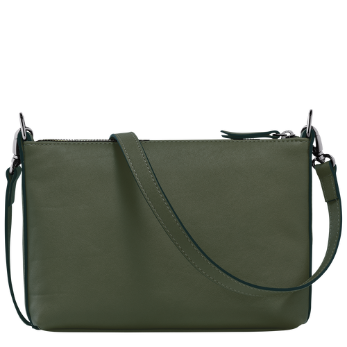 Longchamp 3D S Crossbody bag , Khaki - Leather - View 4 of  6