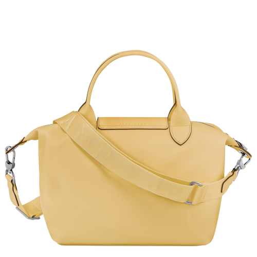 Handtasche S Le Pliage Xtra , Leder - Weizengelb - Ansicht 3 von 4