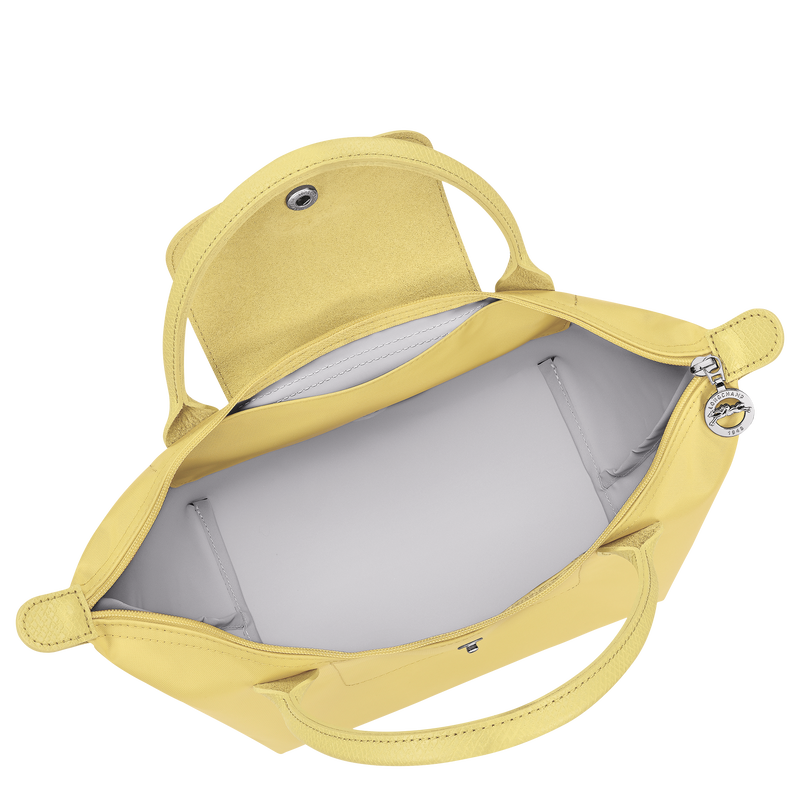 Le Pliage One S Handbag , Lime - Recycled canvas  - View 5 of  8