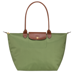 Le Pliage 原創系列 肩揹袋 L , 苔蘚綠色 - 再生帆布