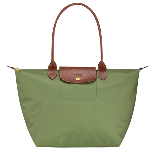 Le Pliage Original L Tote bag , Lichen - Recycled canvas - View 1 of 6