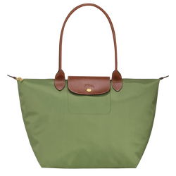 Le Pliage 原創系列 肩揹袋 L , 苔蘚綠色 - 再生帆布