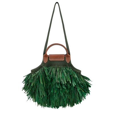Le Pliage Filet Mesh-tas L, Kaki