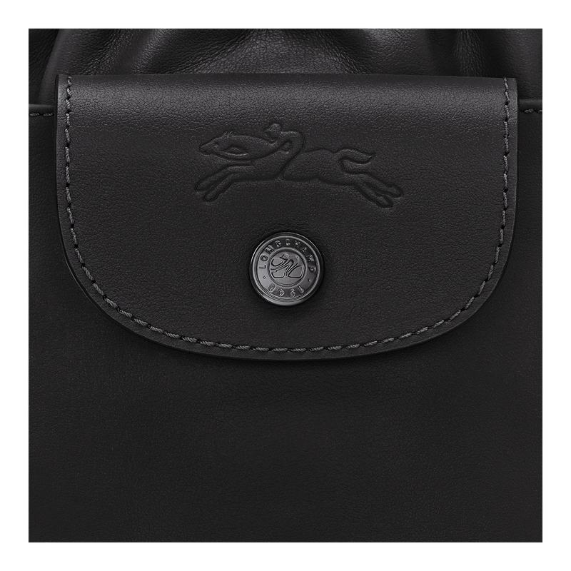 Sac seau XS Le Pliage Xtra , Cuir - Noir  - Vue 6 de 6