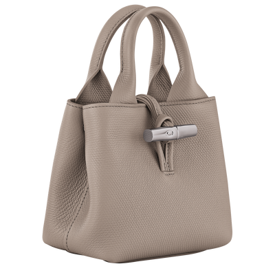 Le Roseau Bolso con asa superior XS , Cuero - Arcilla