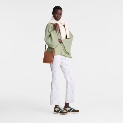Sac bandoulière S Le Foulonné , Cuir - Caramel
