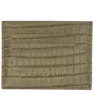 Longchamp Pocket Card holder, Olive