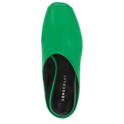 Fall-Winter 2023 Collection Heeled mules, Grass/Green Light
