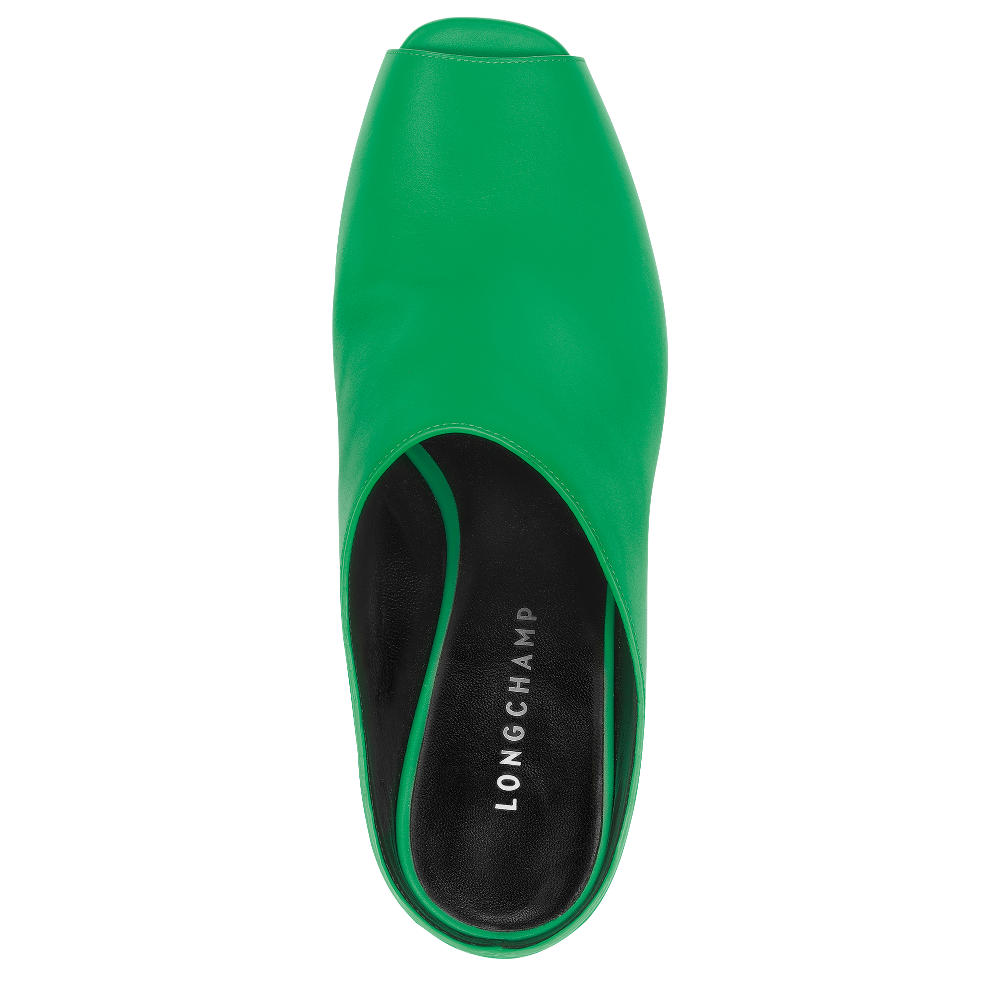 Heeled mules, Grass/Green Light - View 4 of
4 - zoom in Fall-Winter 2023 Collection Heeled mules, Grass/Green Light