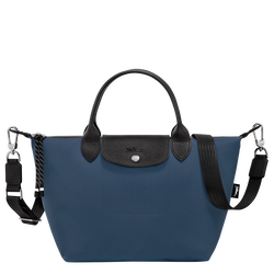 Le Pliage Energy S Handbag , Dark Purple - Recycled canvas