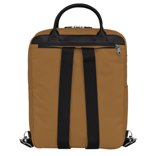 Rucksack M Le Pliage Energy , Recyceltes Canvas - Tabak - Ansicht 3 von 4