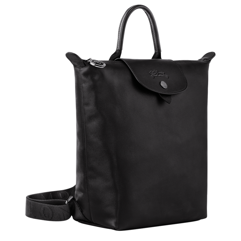 Le Pliage Xtra S Backpack , Black - Leather  - View 3 of  6