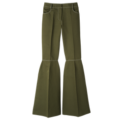 Trousers , Khaki - Gabardine