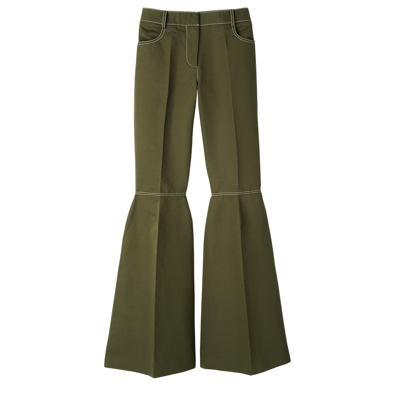 Trousers , Khaki - Gabardine  - View 1 of  3