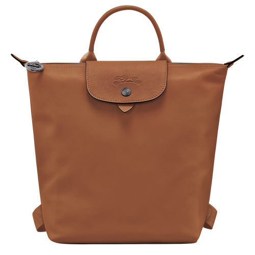 Rucksack S Le Pliage Xtra , Leder - Cognac - Ansicht 1 von 6