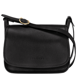 Le Foulonné S Crossbody bag , Black - Leather