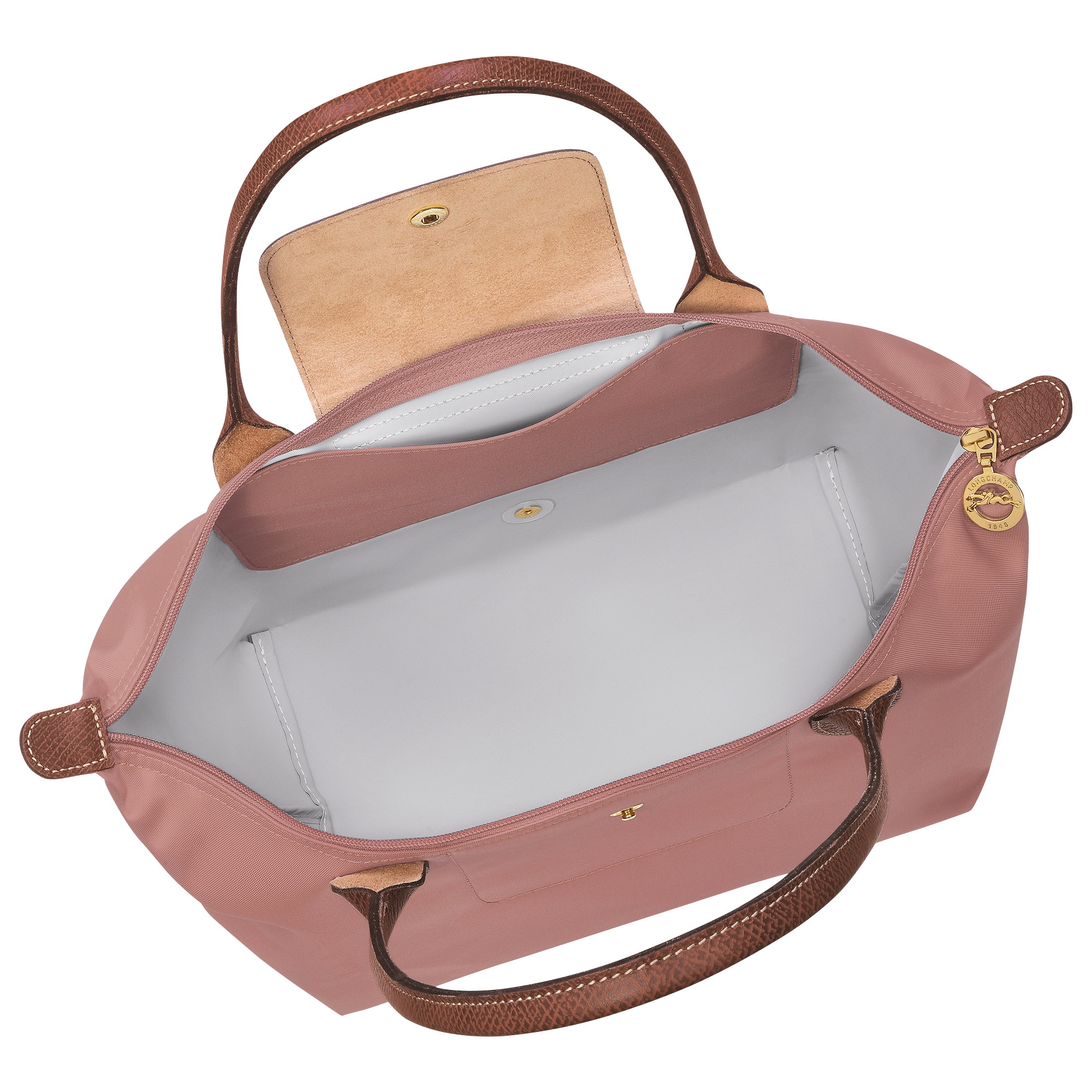 Le Pliage Original Borsa da spalla M,  T&egrave; rosa