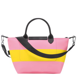 Le Pliage 系列 手提包 S, 粉紅色/黃色