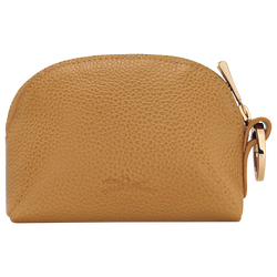 Le Foulonné Coin purse , Nutmeg - Leather
