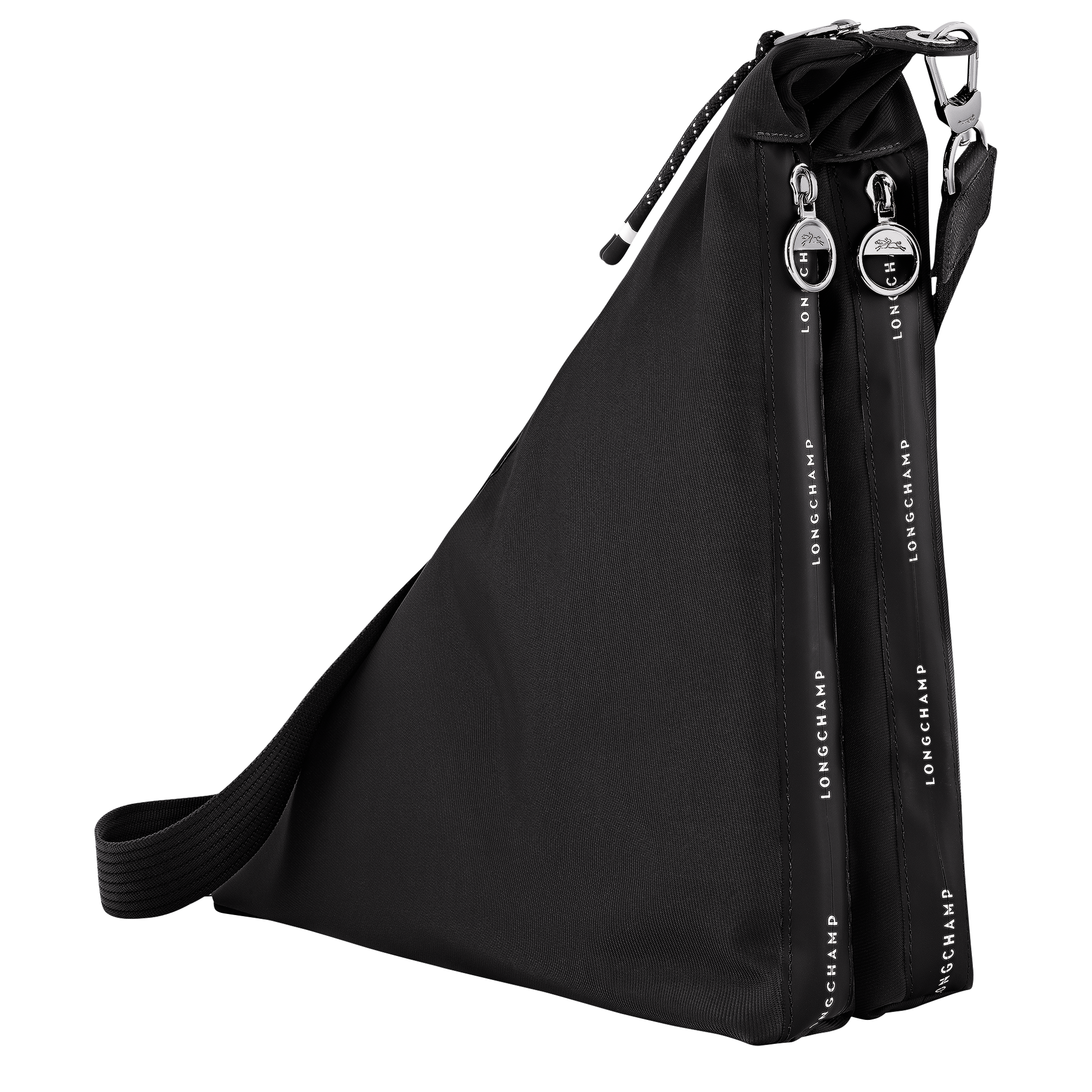 Le Pliage Energy Crossbody-Tasche S, Schwarz