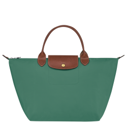 Handtasche M Le Pliage Original , Recyceltes Canvas - Salbei