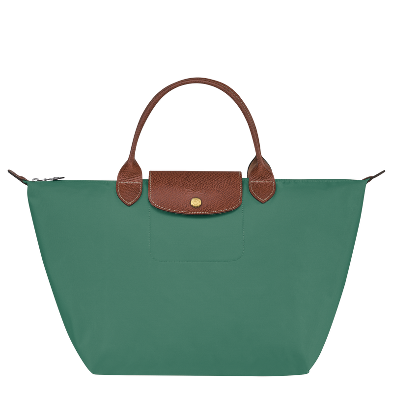 Le Pliage Original M Handbag , Sage - Recycled canvas  - View 1 of 5