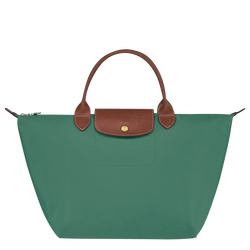 Le Pliage Original M Handbag , Sage - Recycled canvas