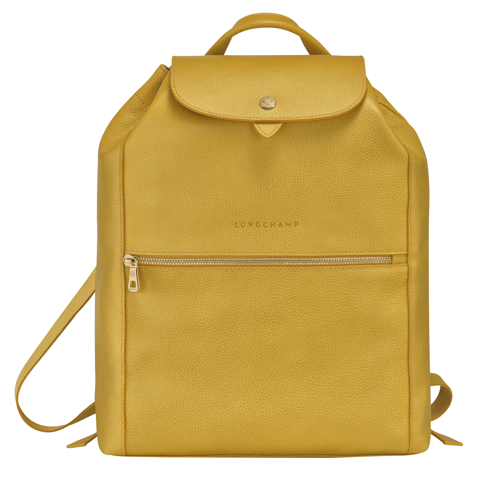 longchamp yellow backpack