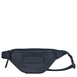 Longchamp 3D 腰包 , 深藍色 - 皮革
