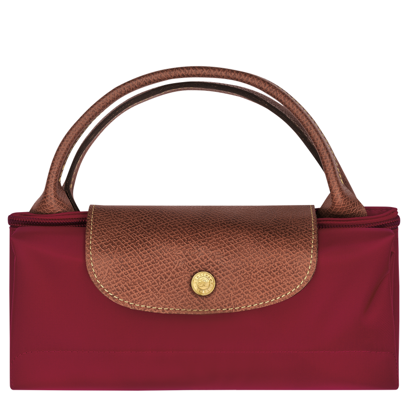 Le Pliage Original S Travel bag , Red - Recycled canvas  - View 6 of 6